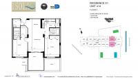 Unit 414 floor plan